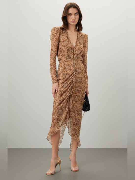 Ronny Kobo Collection Dresses & Skirts - NWT RONNY KOBO 100% Silk Astrid Paisley Midi Dress Sz XS